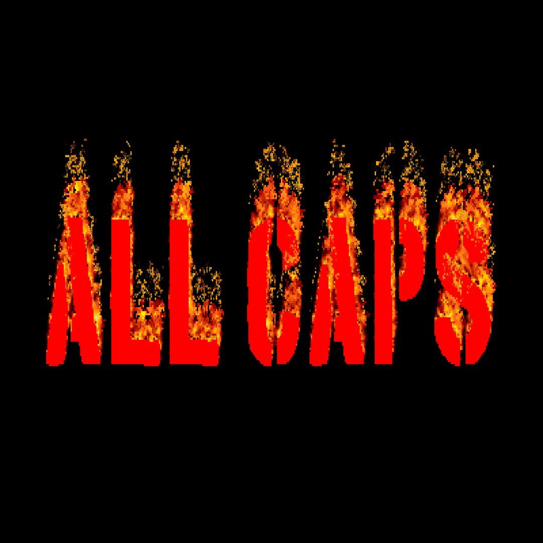 TVETH – ALL CAPS